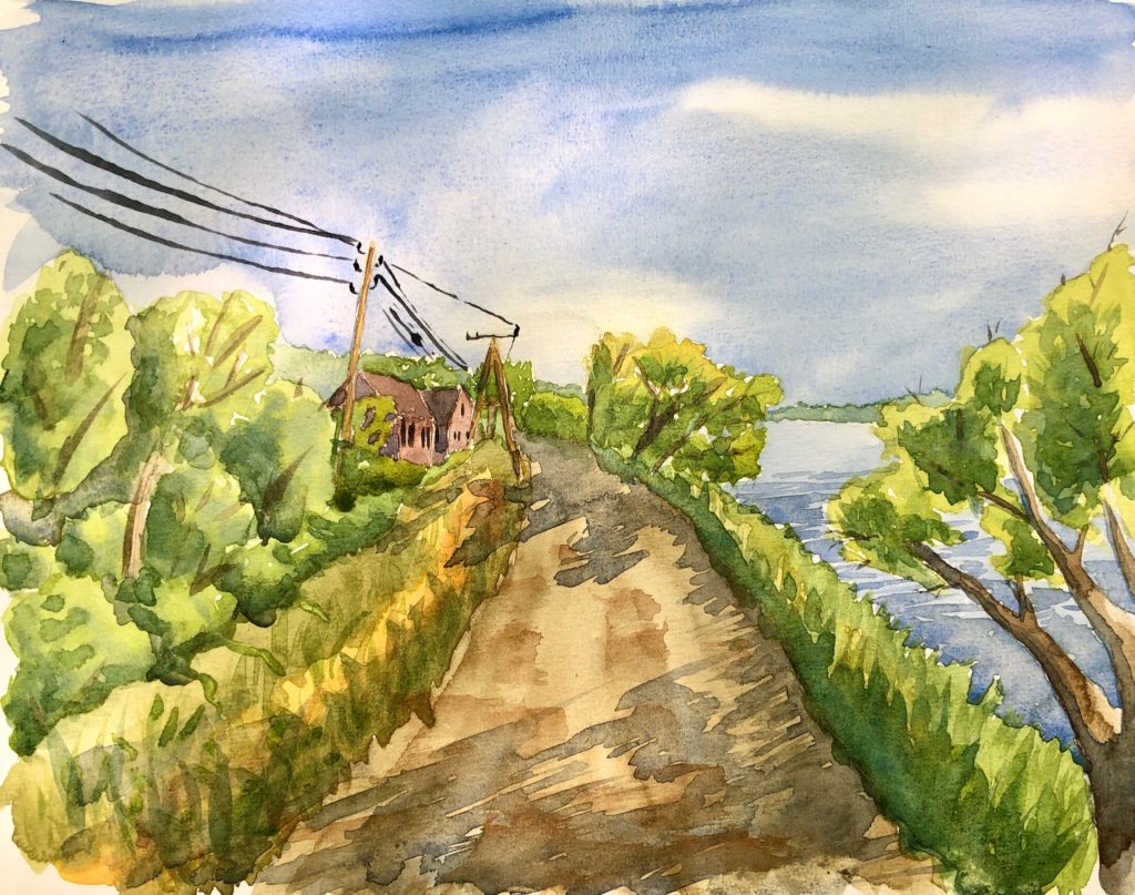 Road in Poland