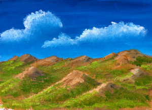Oil landscape