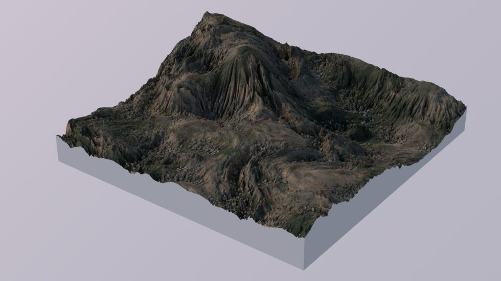 TerraformFX, data-driven texturing, texture-based scattering